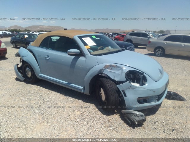 VOLKSWAGEN BEETLE CONVERTIBLE 2013 3vw5x7at9dm816708