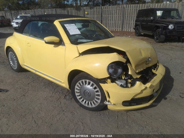 VOLKSWAGEN BEETLE CONVERTIBLE 2014 3vw5x7at9em804043