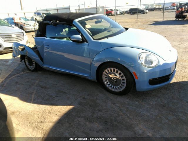 VOLKSWAGEN BEETLE CONVERTIBLE 2013 3vw5x7atxdm831248