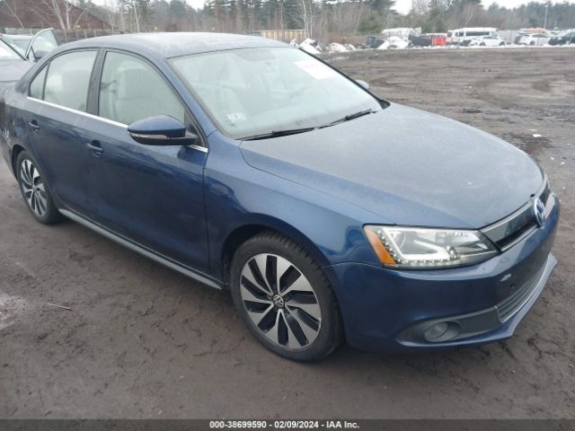 VOLKSWAGEN JETTA HYBRID 2013 3vw637aj1dm219048