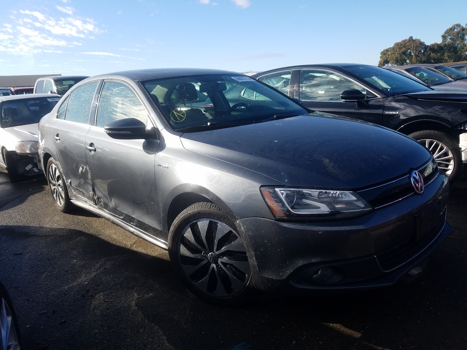 VOLKSWAGEN JETTA HYBR 2013 3vw637aj1dm299922