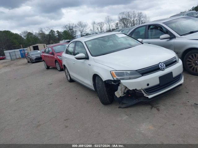 VOLKSWAGEN JETTA HYBRID 2013 3vw637aj4dm294150