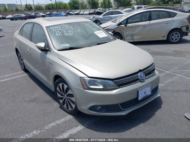 VOLKSWAGEN JETTA HYBRID 2014 3vw637aj8em248144