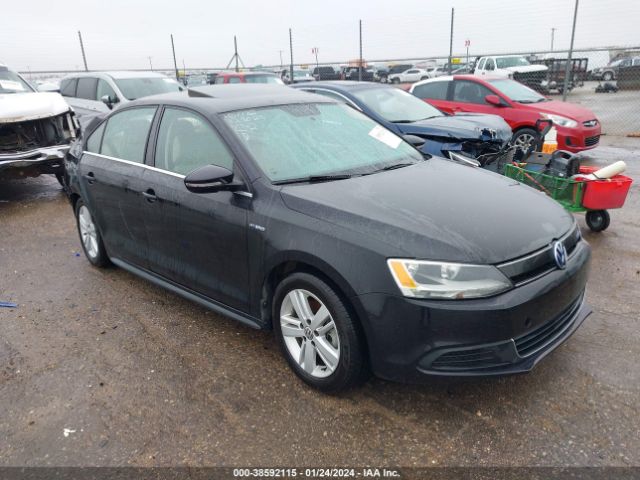 VOLKSWAGEN JETTA HYBRID 2013 3vw637ajxdm237466