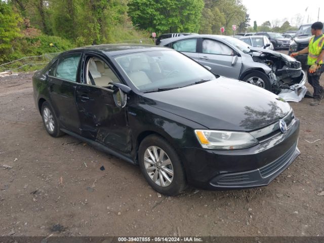 VOLKSWAGEN JETTA HYBRID 2013 3vw637ajxdm237905