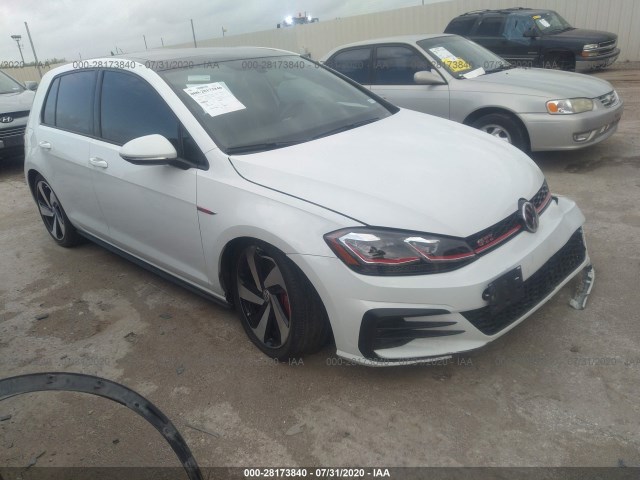 VOLKSWAGEN GOLF 2019 3vw6t7au3km001555