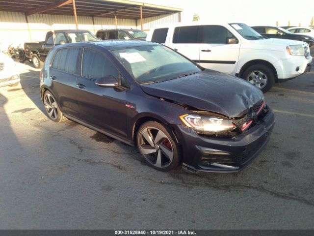 VOLKSWAGEN GOLF 2019 3vw6t7au6km025199