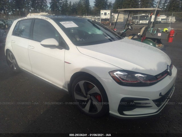 VOLKSWAGEN GOLF 2019 3vw6t7auxkm018336