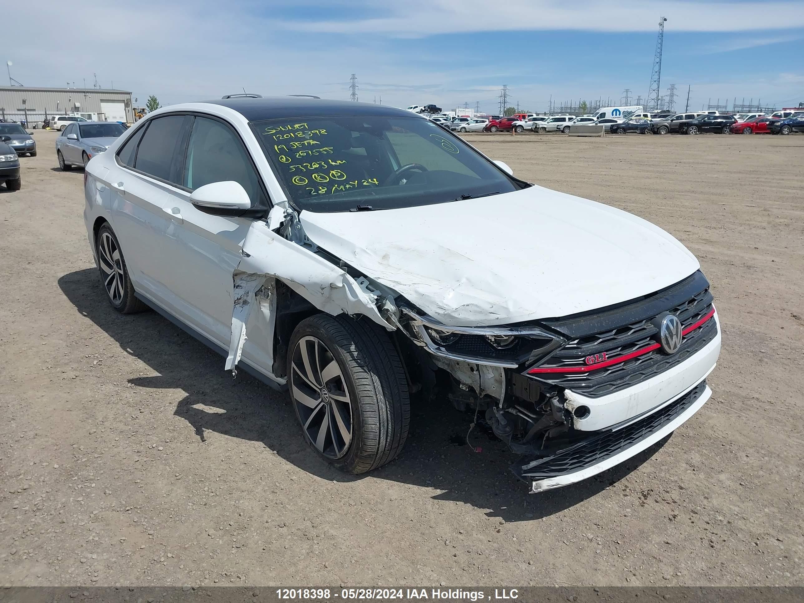 VOLKSWAGEN JETTA 2019 3vw6t7bu8km267555