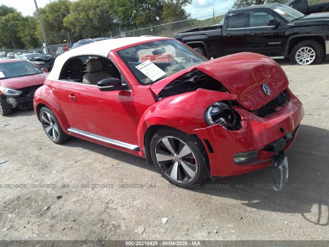 VOLKSWAGEN BEETLE CONVERTIBLE 2013 3vw7a7at1dm802182