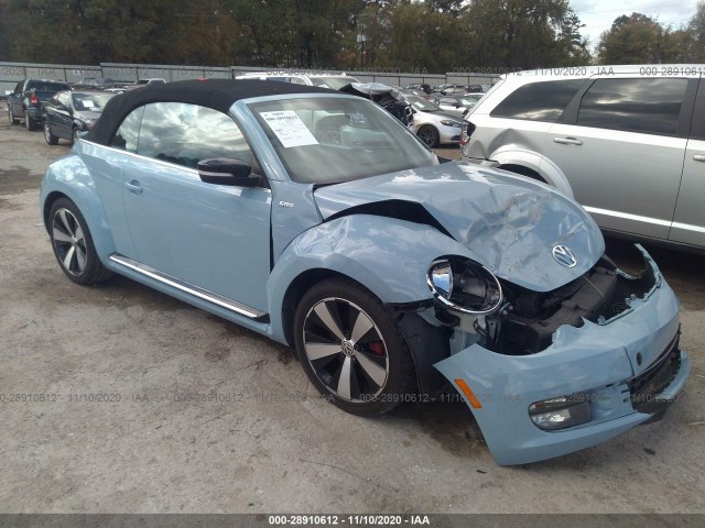 VOLKSWAGEN BEETLE CONVERTIBLE 2013 3vw7a7at4dm801267