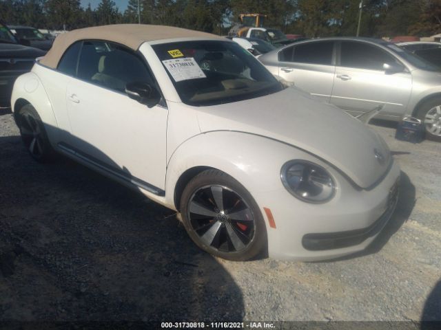 VOLKSWAGEN BEETLE CONVERTIBLE 2013 3vw7a7at4dm811622