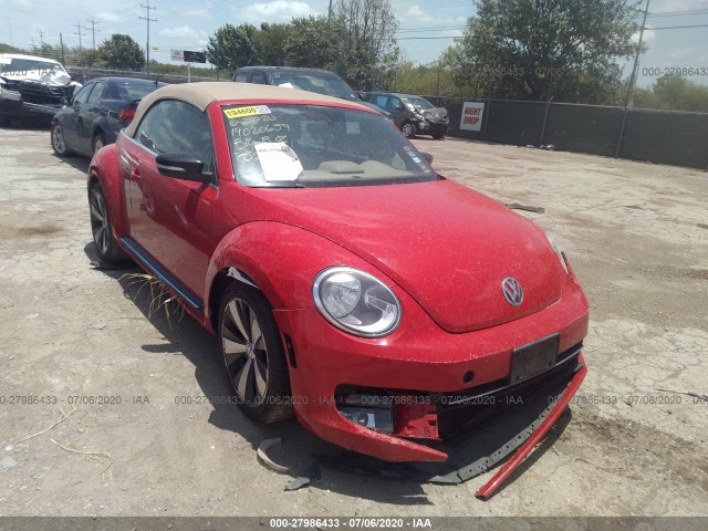 VOLKSWAGEN BEETLE CONVERTIBLE 2013 3vw7a7at7dm802039