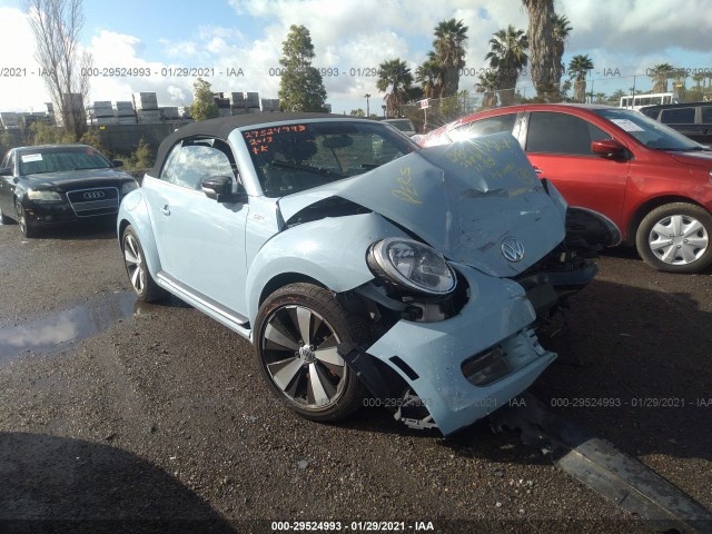 VOLKSWAGEN BEETLE CONVERTIBLE 2013 3vw7a7at9dm800678