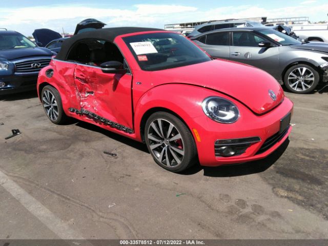 VOLKSWAGEN BEETLE CONVERTIBLE 2014 3vw7s7at3em803770