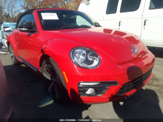 VOLKSWAGEN BEETLE CONVERTIBLE 2013 3vw7t7at2dm822502