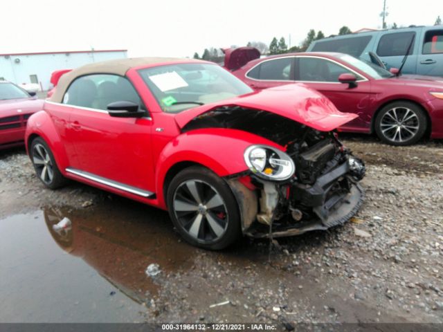 VOLKSWAGEN BEETLE CONVERTIBLE 2014 3vw7t7at2em800713