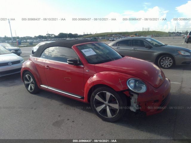 VOLKSWAGEN BEETLE CONVERTIBLE 2015 3vw7t7at2fm801510