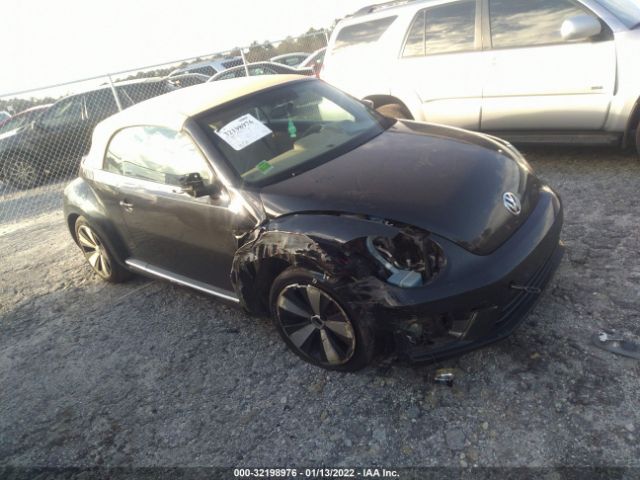 VOLKSWAGEN BEETLE CONVERTIBLE 2013 3vw7t7at6dm827895