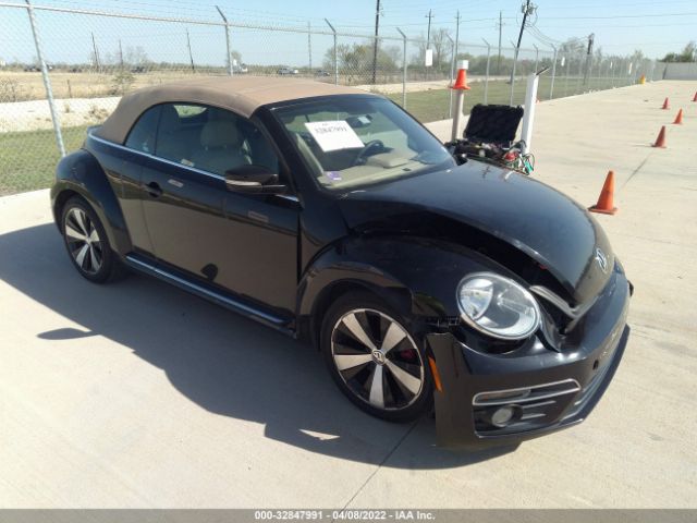 VOLKSWAGEN BEETLE CONVERTIBLE 2013 3vw7t7at9dm820844