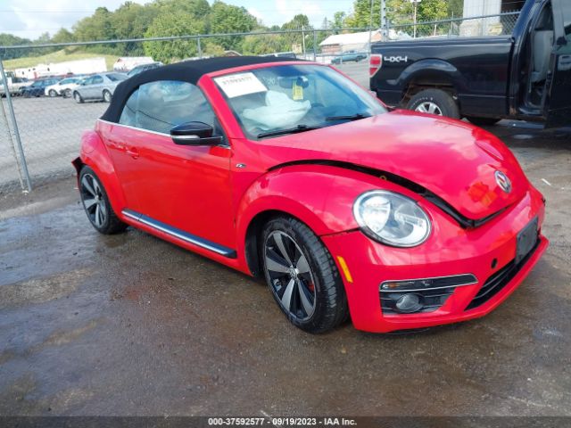 VOLKSWAGEN BEETLE CONVERTIBLE 2014 3vw7t7atxem818988