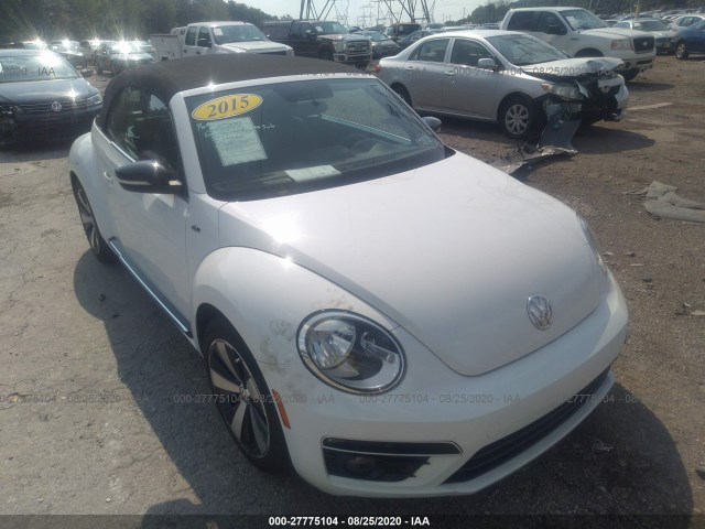 VOLKSWAGEN BEETLE CONVERTIBLE 2015 3vw7t7atxfm801349