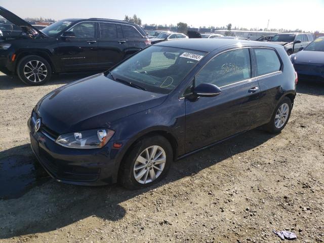 VOLKSWAGEN GOLF 2015 3vw817au1fm080373