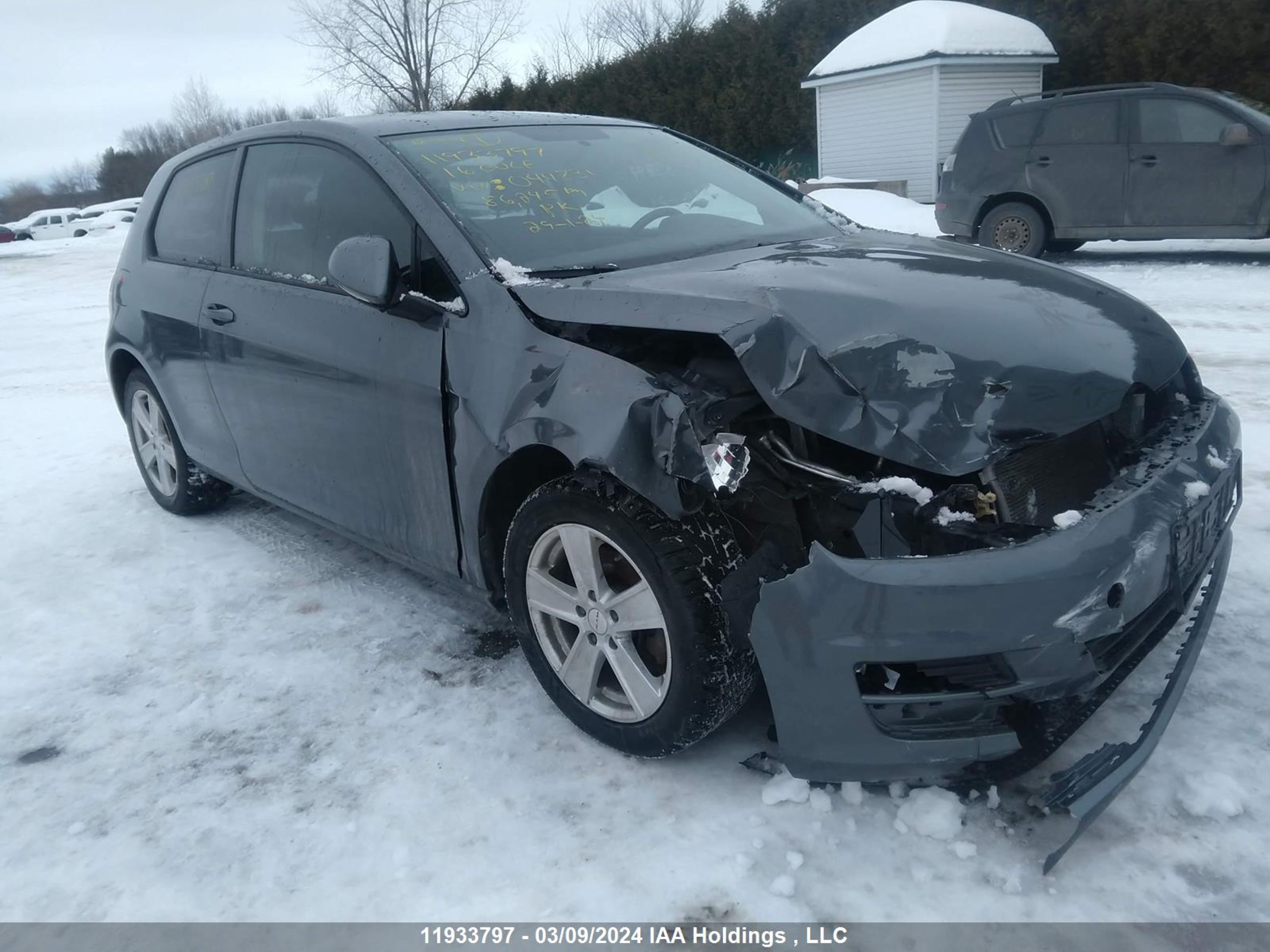 VOLKSWAGEN GOLF 2016 3vw817auxgm044831