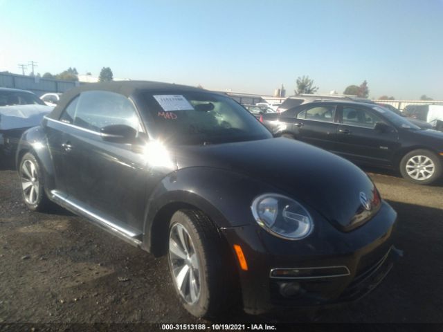 VOLKSWAGEN BEETLE CONVERTIBLE 2015 3vw8t7at4fm802310