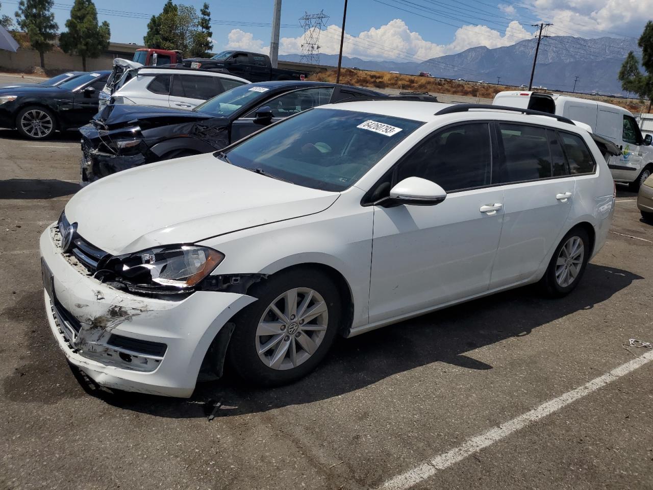 VOLKSWAGEN GOLF 2015 3vwa17au0fm512081