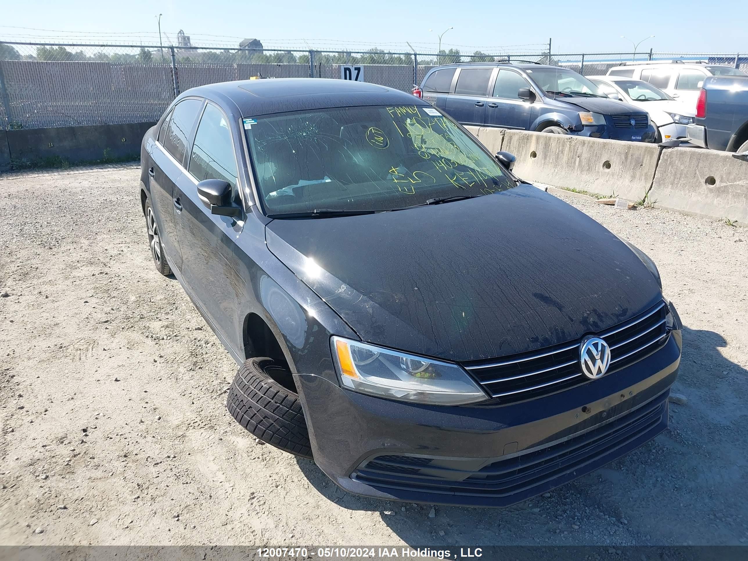 VOLKSWAGEN JETTA 2015 3vwb07aj2fm411203