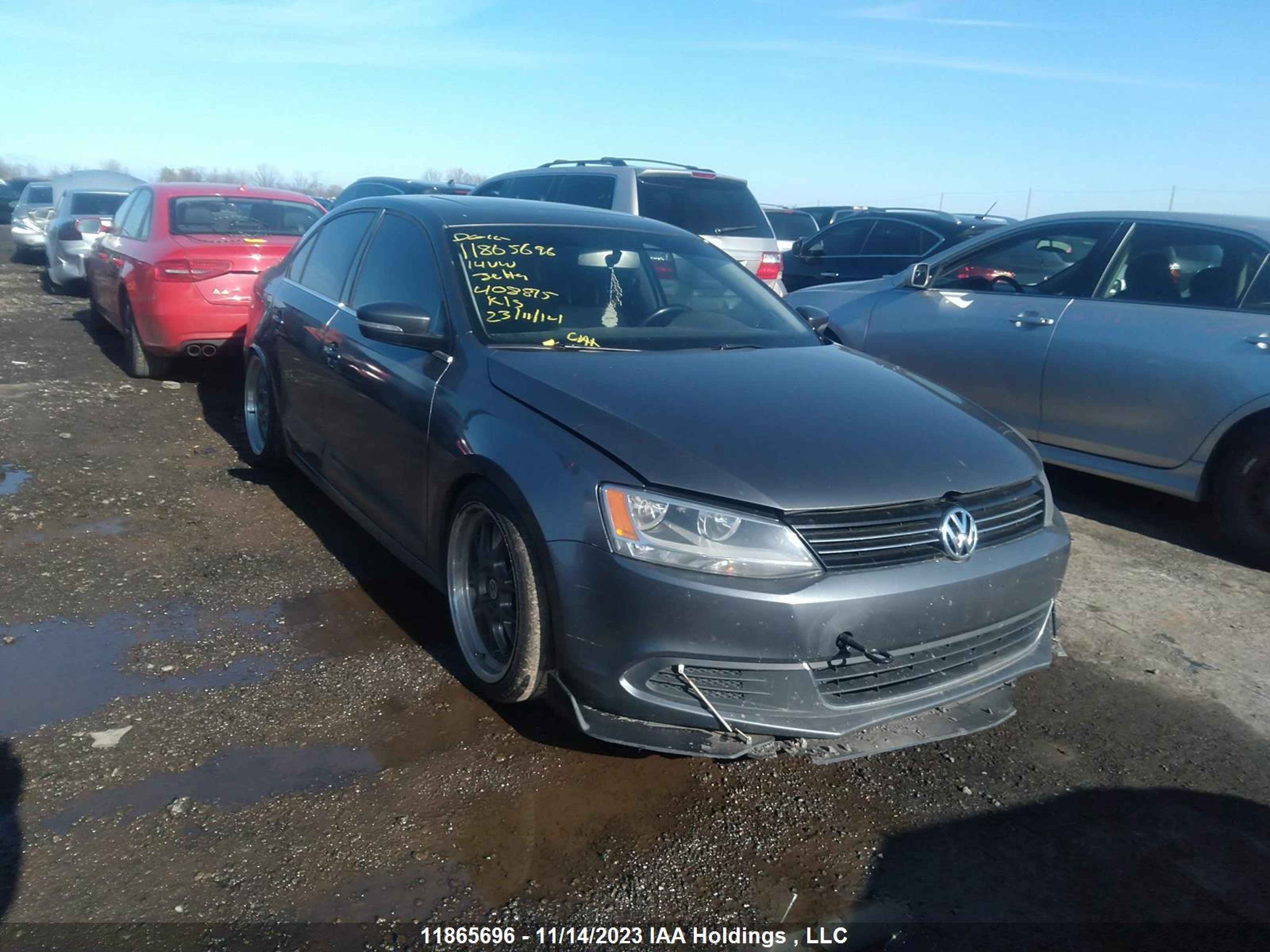 VOLKSWAGEN JETTA 2014 3vwb07aj5em408875