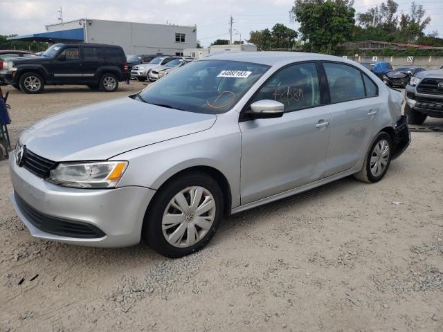 VOLKSWAGEN JETTA SE 2014 3vwb07aj9em317107