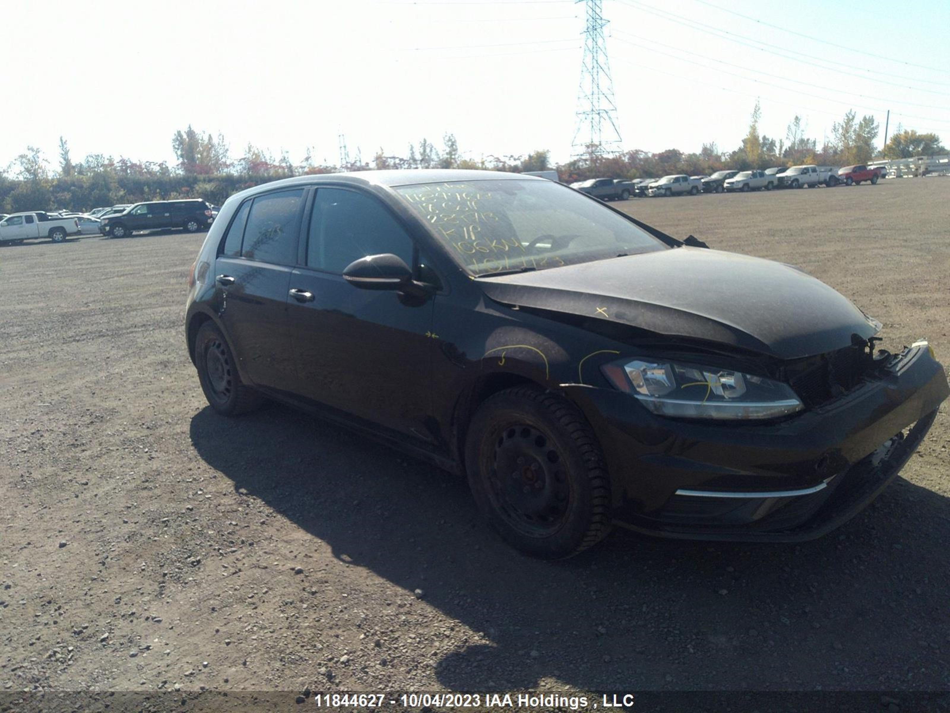 VOLKSWAGEN GOLF 2018 3vwb17au5jm289713