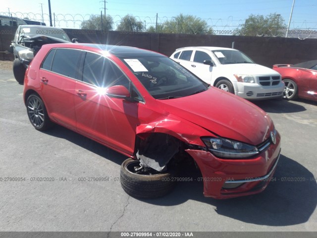 VOLKSWAGEN GOLF 2018 3vwb17auxjm263754