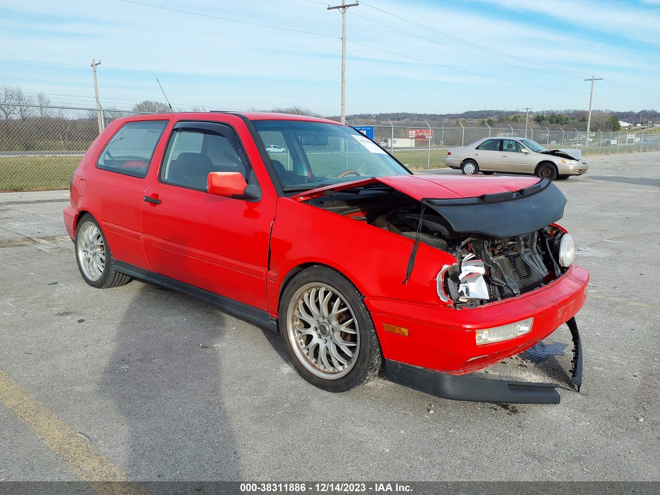 VOLKSWAGEN GOLF 1995 3vwbc81h0sm106450