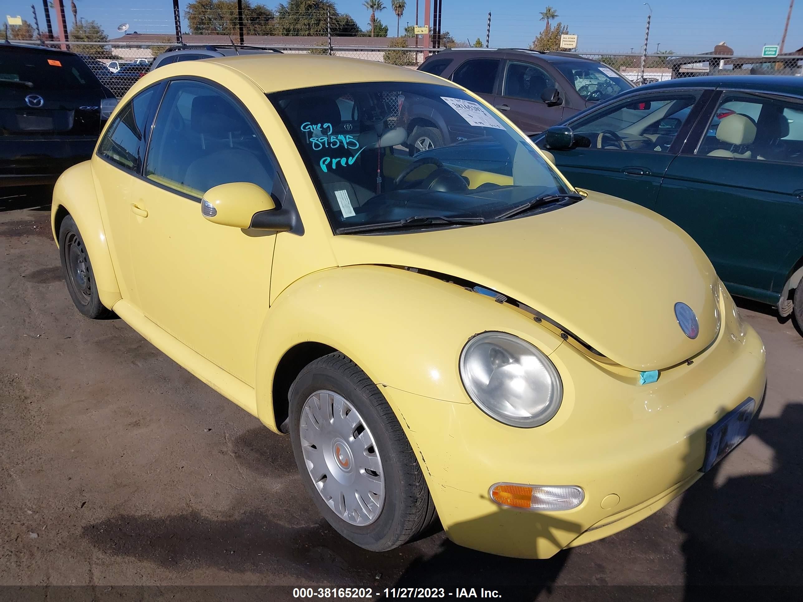 VOLKSWAGEN BEETLE 2005 3vwbk31c25m401130