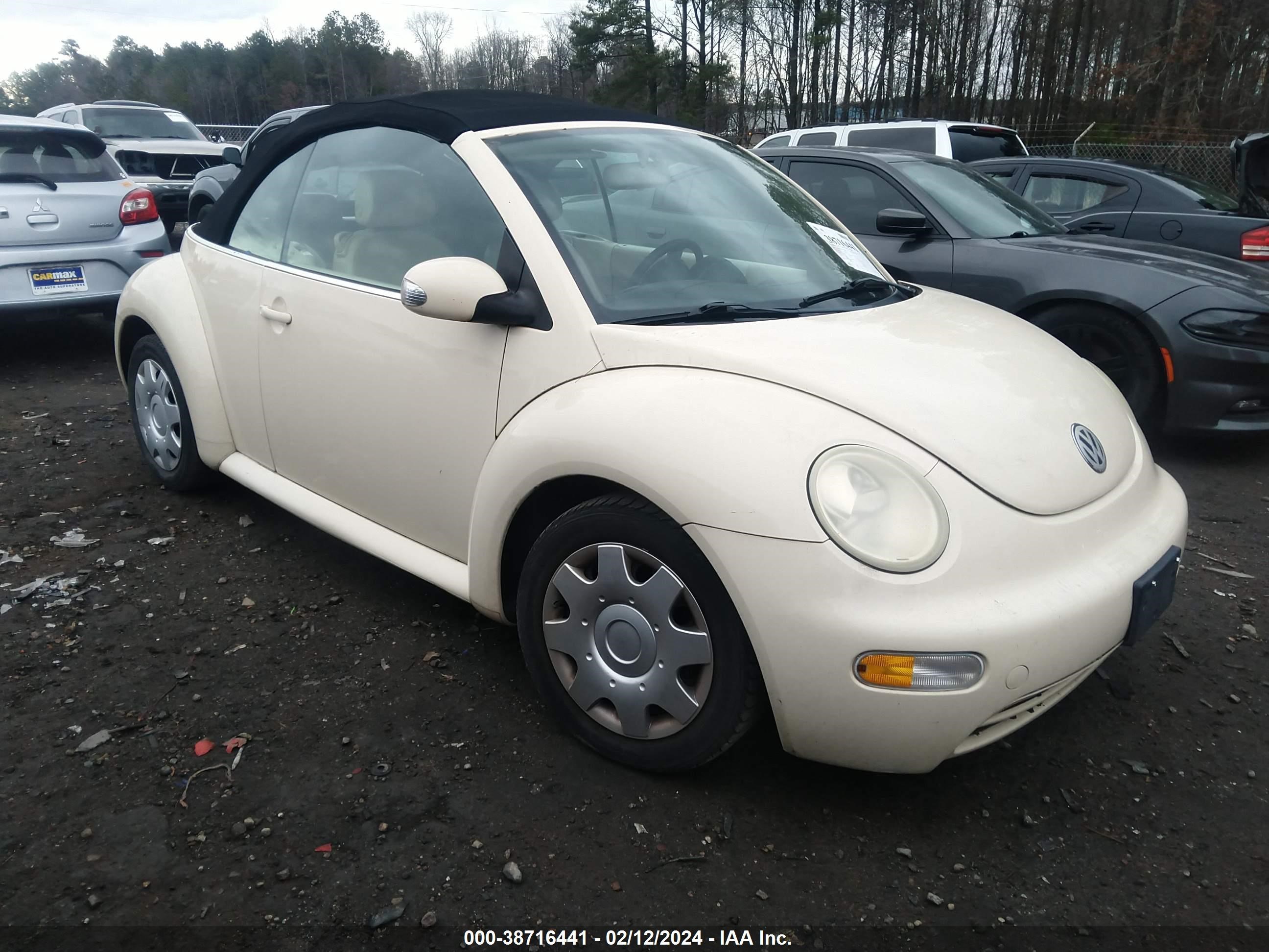 VOLKSWAGEN BEETLE 2004 3vwbm31y24m350104