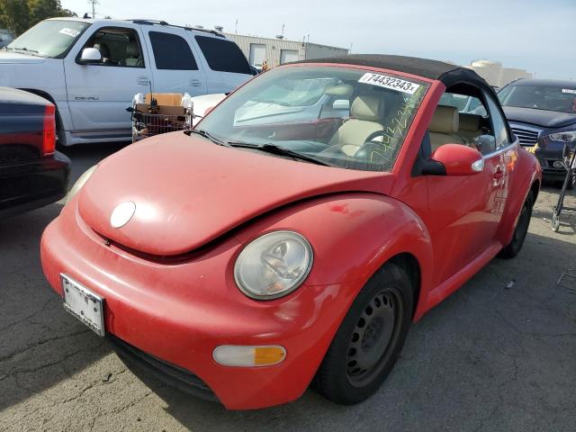 VOLKSWAGEN BEETLE 2005 3vwbm31y45m357962