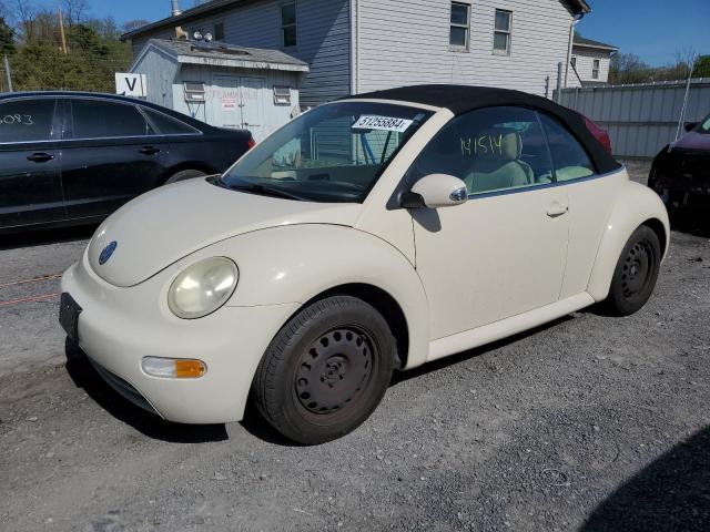 VOLKSWAGEN BEETLE 2005 3vwbm31y45m361543