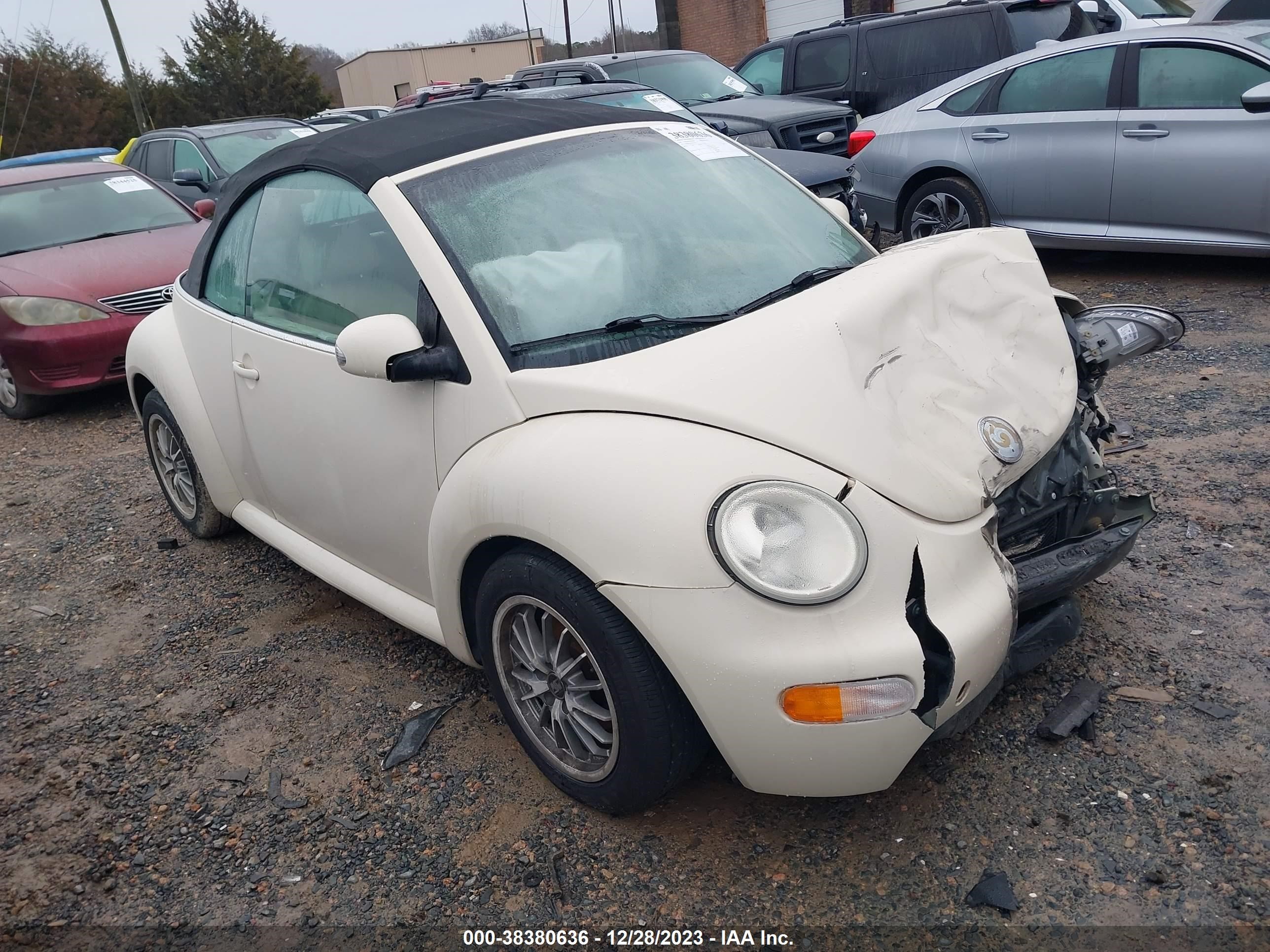 VOLKSWAGEN BEETLE 2005 3vwbm31y85m353719