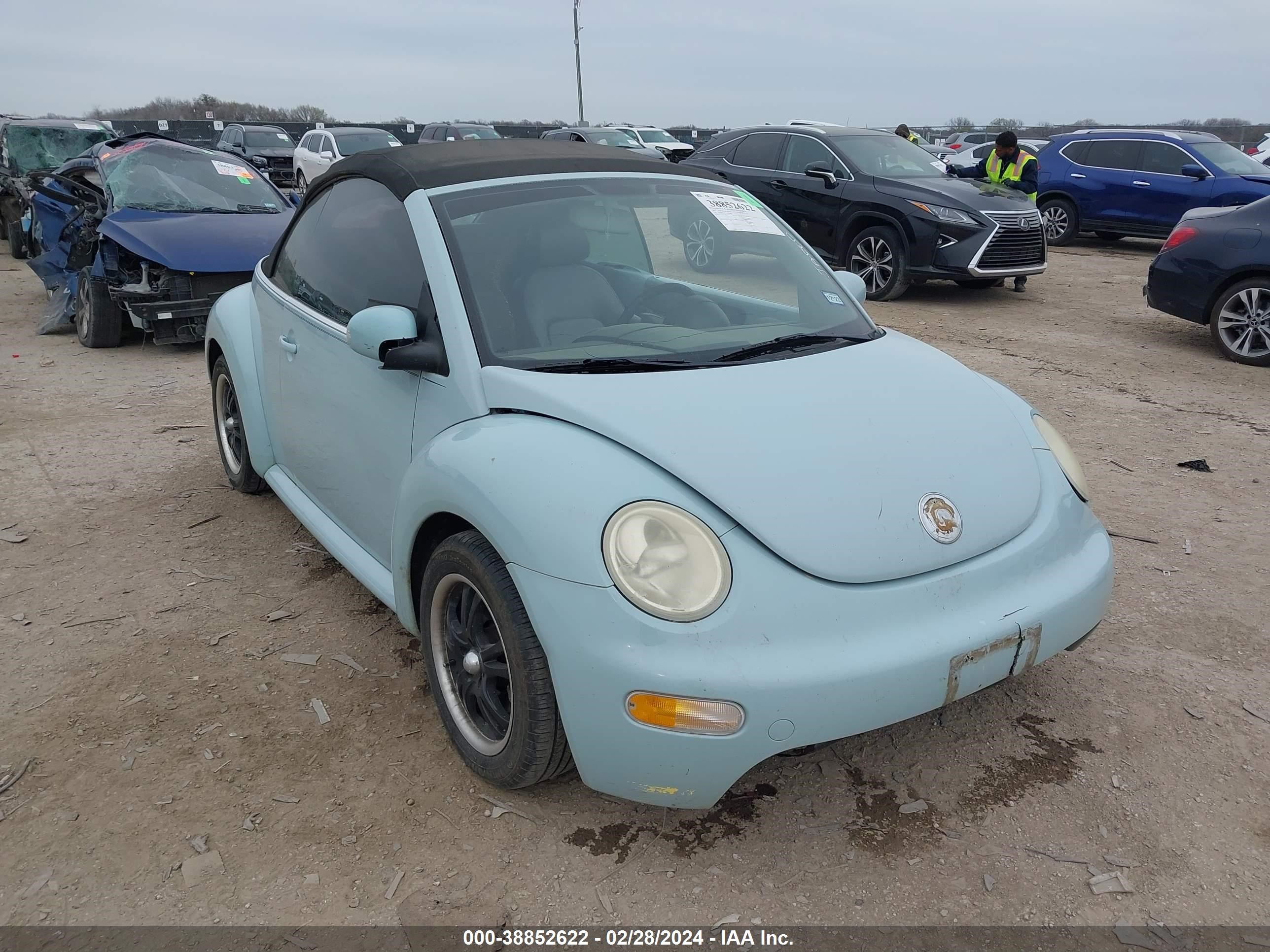 VOLKSWAGEN BEETLE 2005 3vwbm31yx5m356816