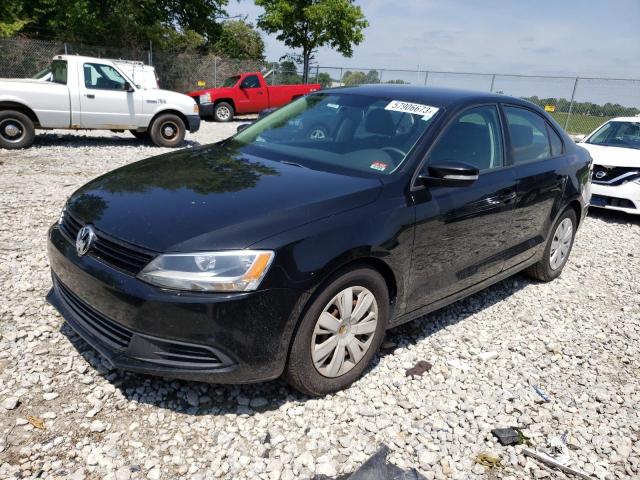 VOLKSWAGEN JETTA SE 2011 3vwbx7aj1bm342817