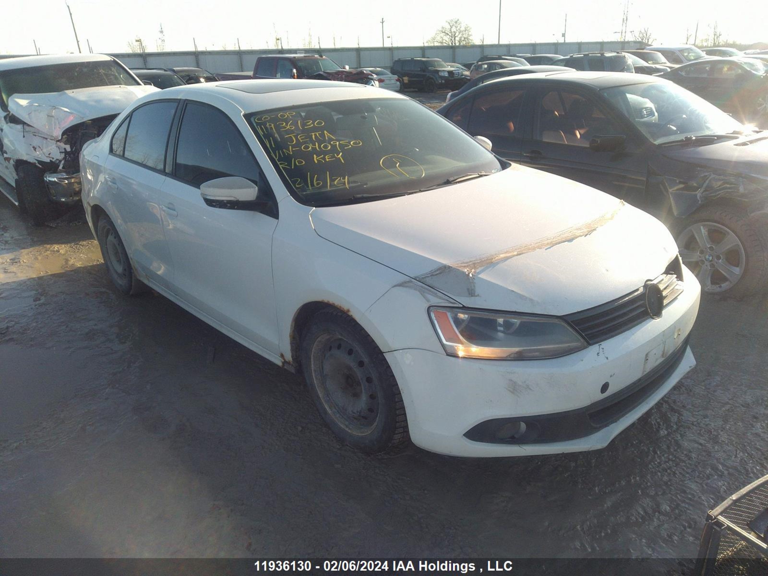 VOLKSWAGEN JETTA 2011 3vwbx7aj5bm040950