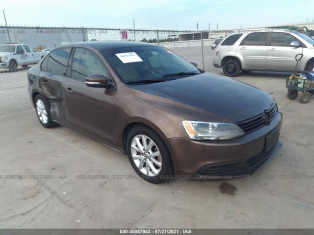 VOLKSWAGEN JETTA SEDAN 2011 3vwbx7aj9bm047870