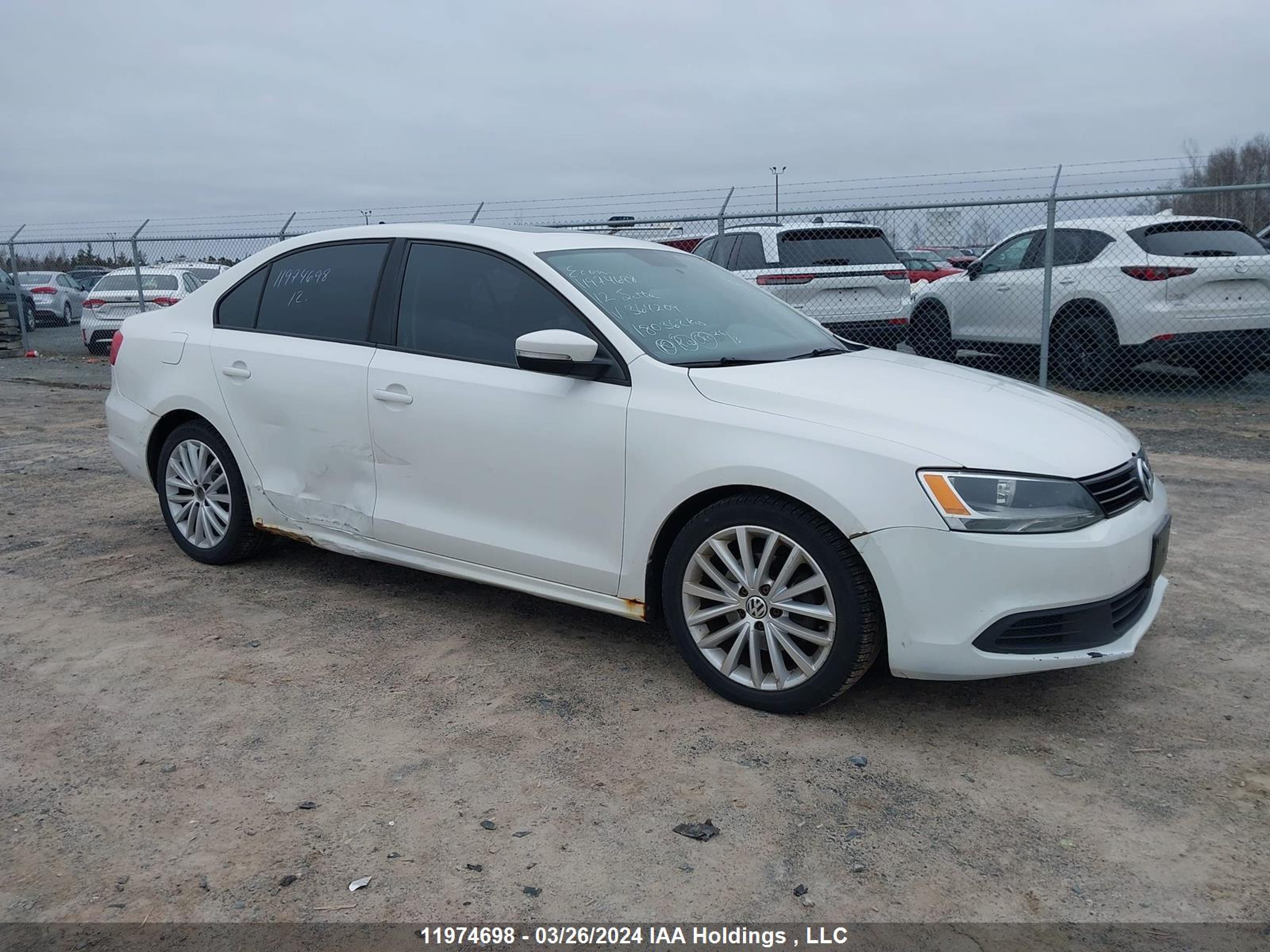 VOLKSWAGEN JETTA 2012 3vwbx7aj9cm364209