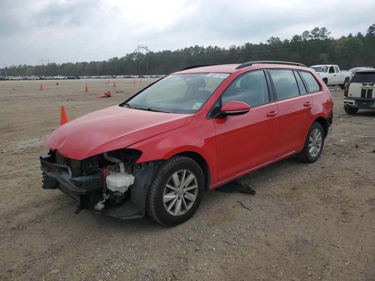 VOLKSWAGEN GOLF 2017 3vwc17au8hm504886