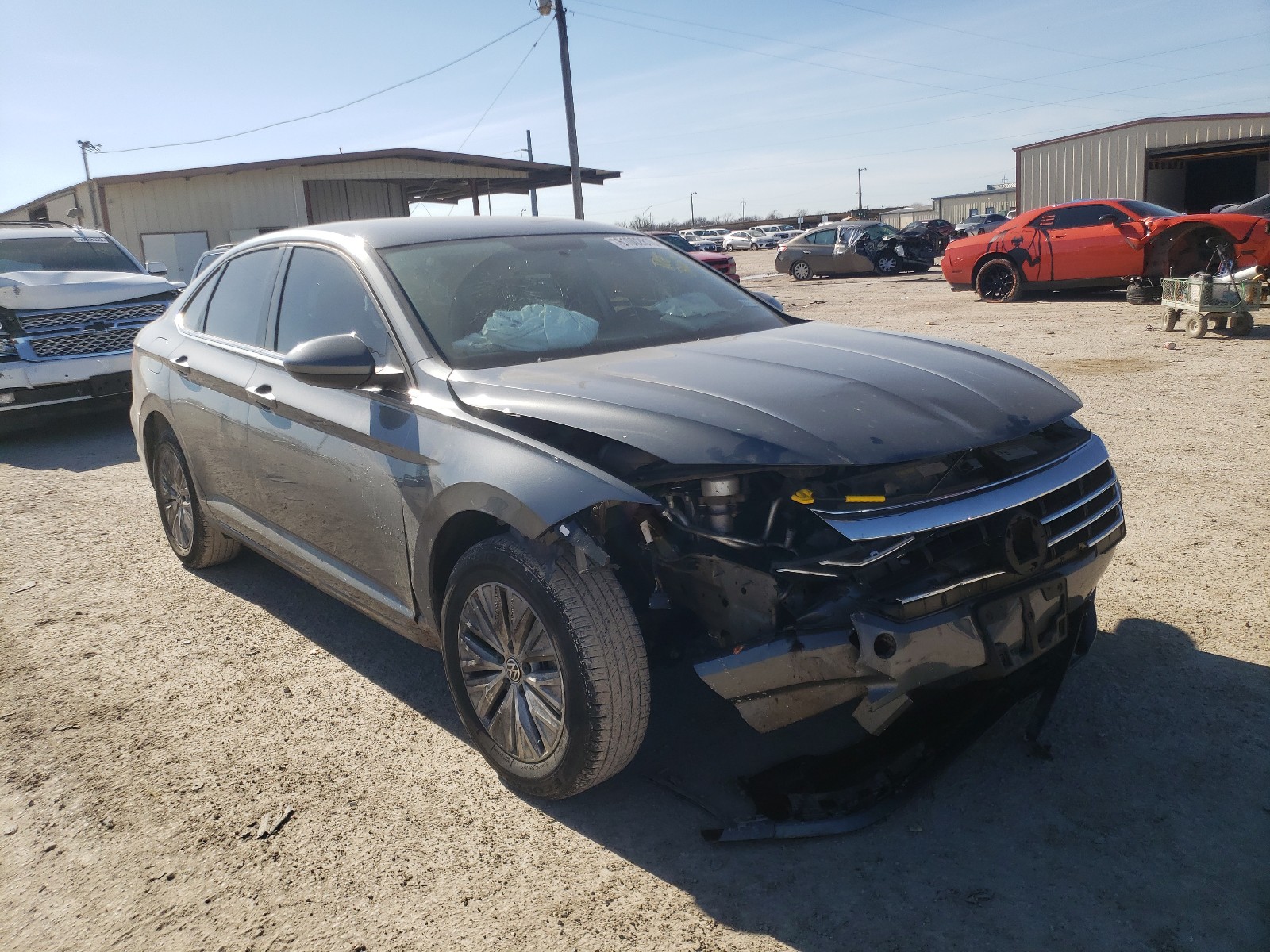 VOLKSWAGEN JETTA S 2019 3vwc57bu1km032346