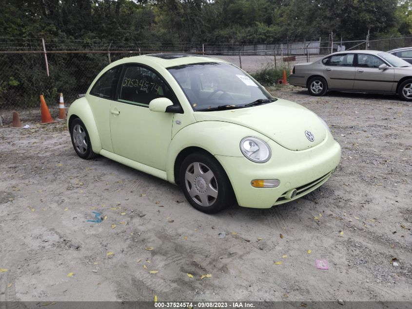 VOLKSWAGEN BEETLE 2001 3vwcb21c11m479035