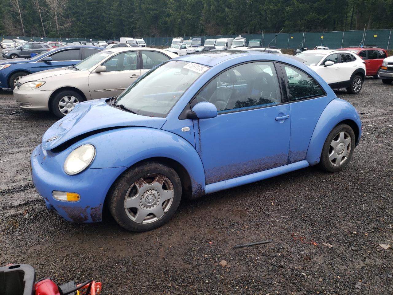 VOLKSWAGEN BEETLE 2001 3vwcc21c11m425795